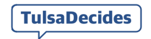 Logo oficial de Tulsa Decides